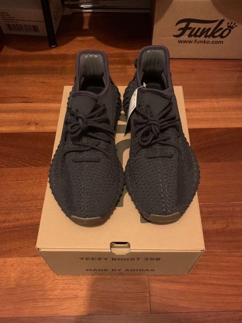 Yeezy Boost 350 V2 Core Black Men's Sneakers